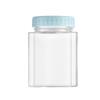 Macaron Series Transparent Sealed Glass Storage Jar for Dried Fruit, Tea, and Candy - Moisture-Proof Kitchen Container