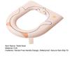 Toilet Seat with Exclusive Handle Easy to Clean EVA Waterproof Material Soft Cushion Cartoon Pattern Non-Slip Toilet Seat Pad