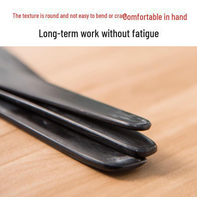 Tianyu Çömlek Aletleri: Cilalama, Atma, Onarma için Öküz Boynuzu Kazıyıcı - Kili Şekillendirmeye Yardımcı Olur