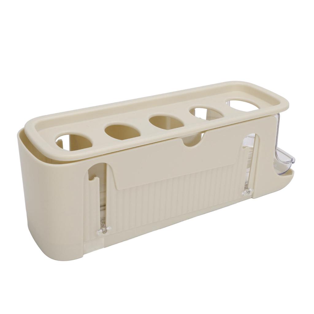 Rolling Egg Dispenser for Refrigerator Space Saving 2 Tier Automatic Egg Storage Container   for Refrigerator Kichen Cabinet