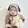 Infant and Toddler Hat Spring and Autumn Thin Cute Kiln Door Court Hat Men and Women Baby Little Month Old Newborn Baotou Hat