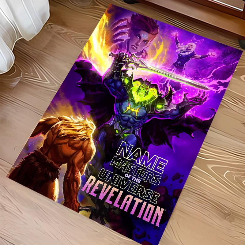 Custom personalization He-Man and the Masters of the Universe Print Area Rug - Soft, Washable Non-Slip Indoor Mat,Living Room,Home&Office Decorative R