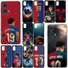 Cover for Samsung Galaxy S25 S24 S23 Fe Ultra Plus S7 Edge A05 A06 A16 A15 A35 Phone Case Spain Soccer No 19 Football No19