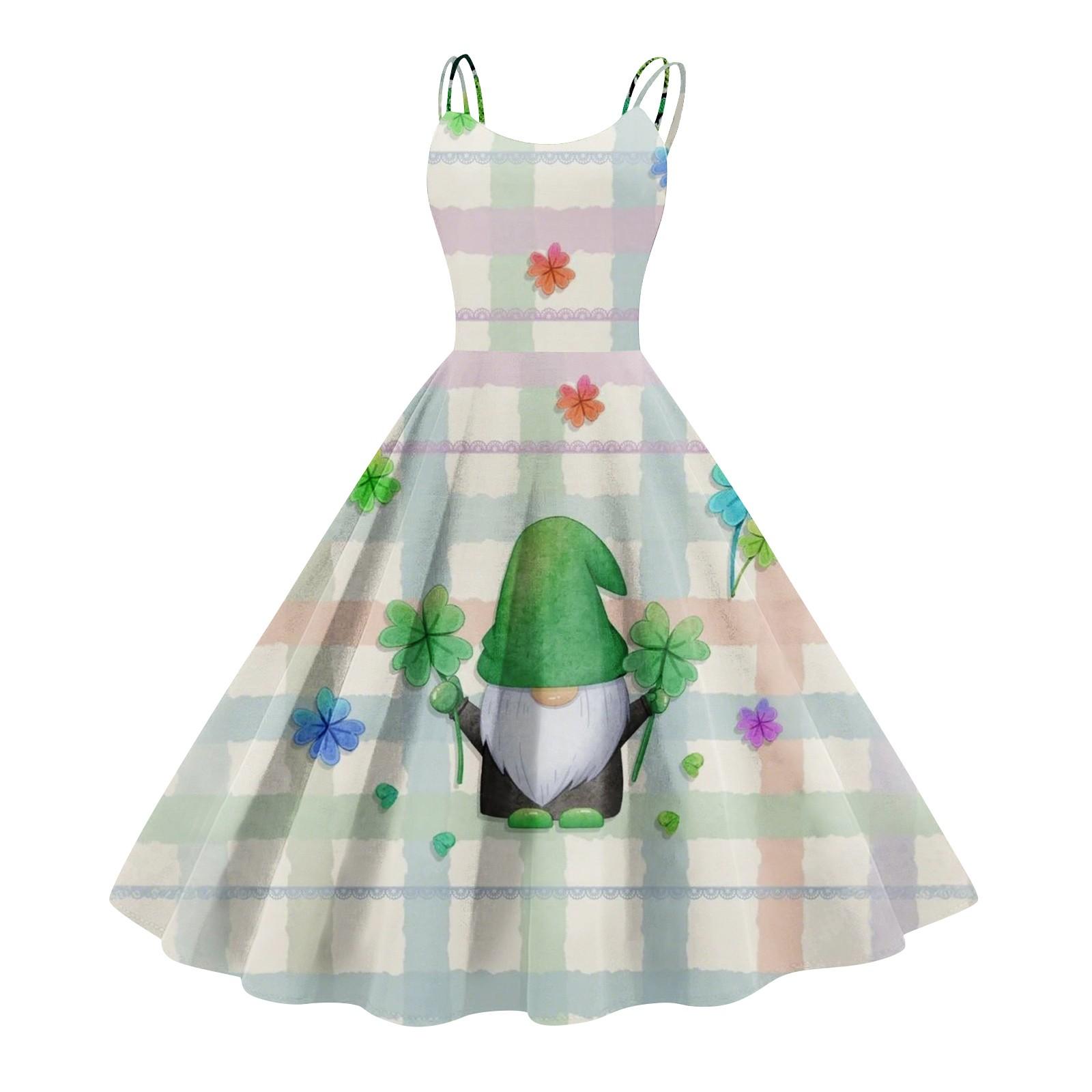 

Жіноча модна сексуальна готична коктейльна сукня без бретелей з принтом у стилі панк, вінтажна сукня XL білий