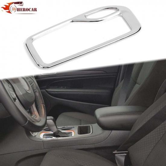 Chrome Gear Shift Center Console Cover for Grand Cherokee 2016- Accessories