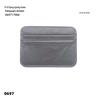 Mini Sheepskin Card Holder: Lightweight Genuine Leather Coin Purse, Soft & Stylish with Wet Oil Wax Finish
