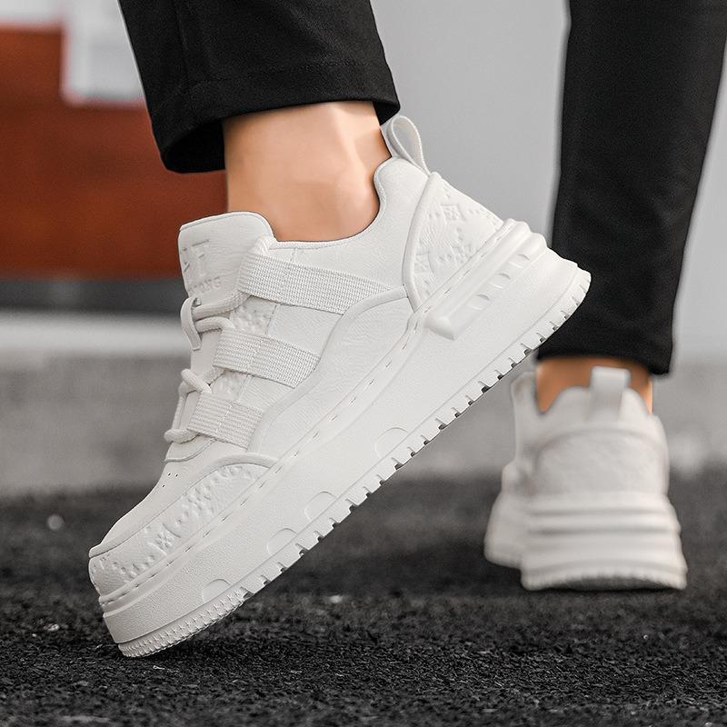22 autumn new European and American style sports shoes low-top thick-soled wear-resistant and comfortable casual shoes geometric height-increasing