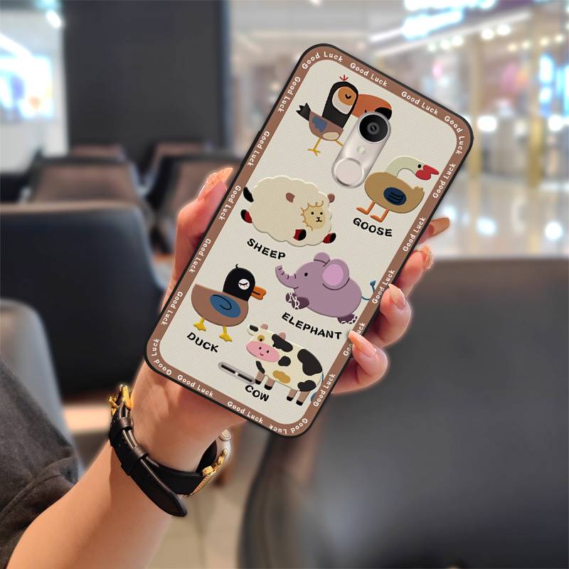 Durable Cover Phone Case For Alcatel 3C TPU Shockproof Dirt-resistant Cartoon Back Cover Soft Case Fashion Design Cute