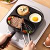 Non Stick Cast Iron Breakfast Pan, Frying Pan, Multifunctional Frying Pan, Steak and Flat Frying Pan, Used for Home Cooking, Suitable for Breakfast