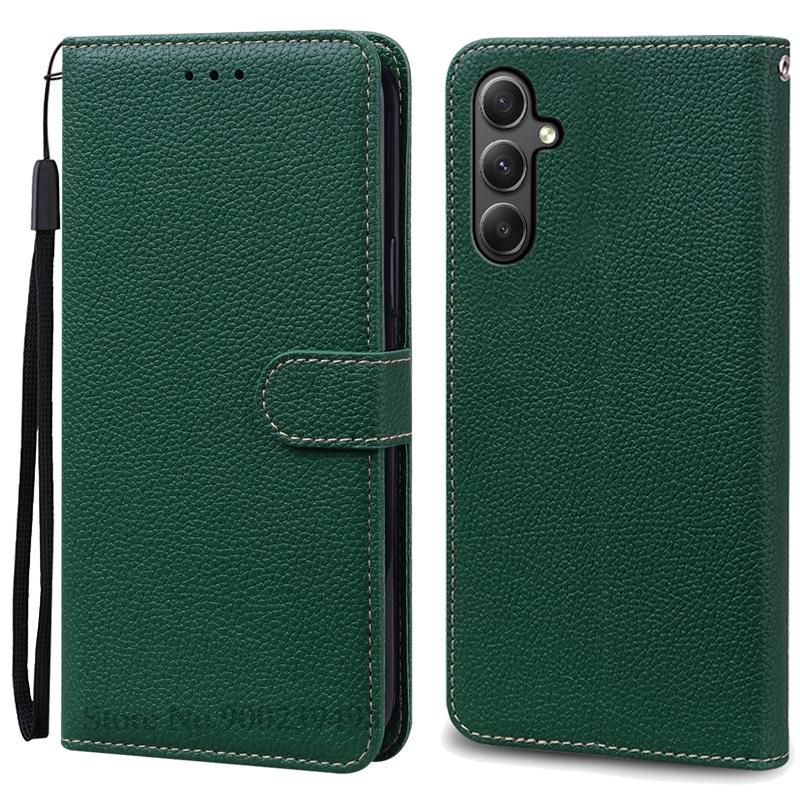 Für Samsung Galaxy M35 Hülle Leder Brieftasche Flip Handyhülle Für Samsung M35 5G Hülle Coque Fundas Für Samsung M35 SM-M356B Hülle