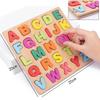 Wooden Puzzle, Shape Sorting Puzzle, Number Learning, Alphabet Learning, Shape Matching Toy, Building Block Puzzle, Educational Toy, Wooden Jigsaw
