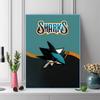 San Jose Sharks 100% Round Full Drill 5D DIY Diamond Painting Embroidery Cross Stitch Rhinestone Décor