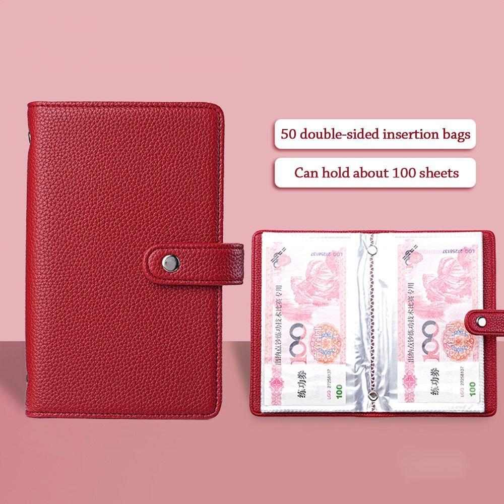 PU Money Collection Book Save Money Savings Challenges Book Funny Savings Binder  Couples