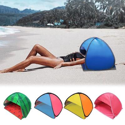 Tenda Dobrável para Sol de Cabeça à Prova de Areia Toldo de Sol para Cabeça Acampamento Mini Tenda de Sol Verão