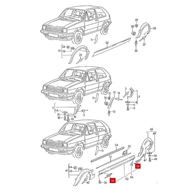 Side Skirt Sill Plate 191853917 Side
