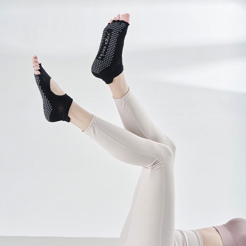 Junbie Open-Toe Anti-Slip Mesh Yoga Socks