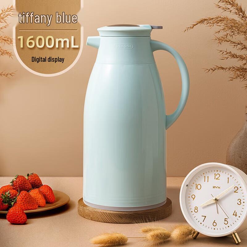 JEKO&JEKO Smart Digital Display Glass Liner Vacuum Flask