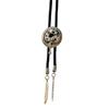 Korean Men's Gem Inlaid Bolo Tie Necklace and Shirt Ornament