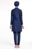 Muslimischer bescheidener islamischer Burkini-Strand-Schwimmanzug für Damen, Bademode, Hijab, Strandmode, Badeanzug 