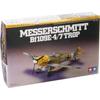 Tamiya Warbird Collection No. 55 1/72 Messerschmitt Bf109 E-4/7 TROP Plastic Model 60755 Color Molded