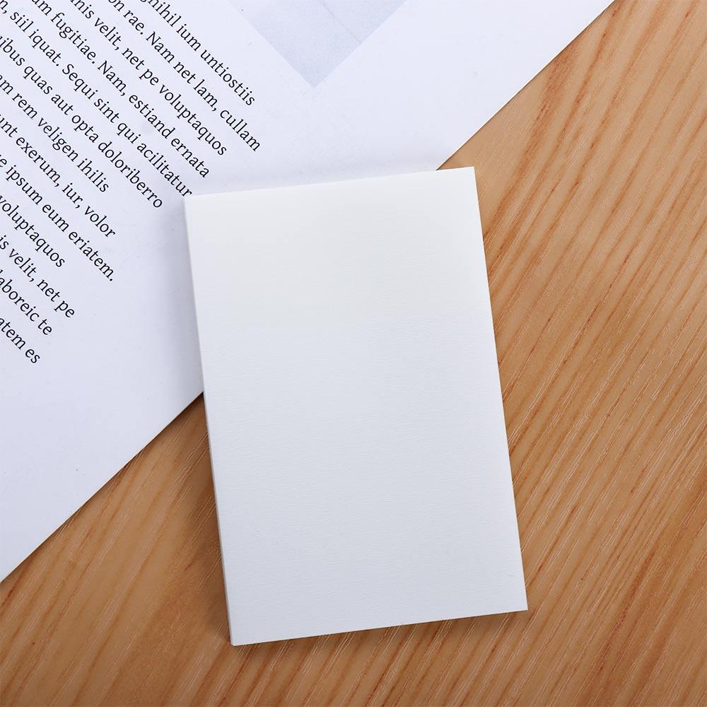 Office School Supplies PET Memo Pad Planner Sticker Transparent Sticky Notes Daily To Do List