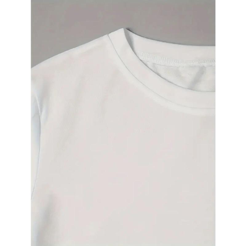 European Sizes Men's Russian Cyrillic Text T-Shirt - White Relaxed Fit Streetwear Tee with "CAMBIO" & Cyrillic Print