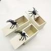 Realistic Jumping Spider Box with Fake Spiders Spring-Loaded Trap Novel Prank Toys Party Entertainment Halloween Christmas Gifts