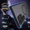 UYUXIO Magnetic Stand Phone Case for Samsung Galaxy S24 S23 S22 Ultra Plus Mobile Cases with Kickstand Translucent Back Cover
