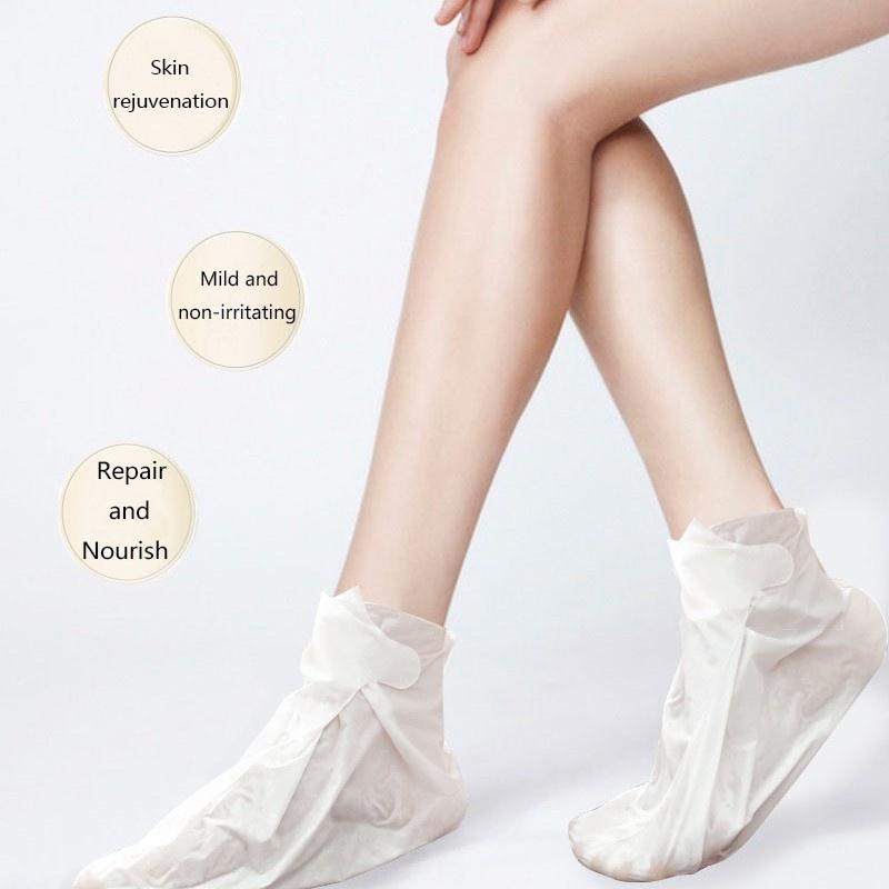 1Pair Exfoliating Foot Mask Foot Patch Magic Skin Peeling Dead Skin Feet Mask Socks Sosu Socks for Pedicure Socks Cream
