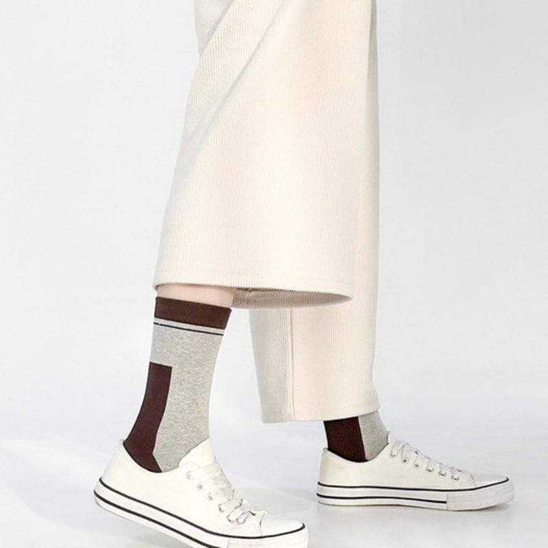 YELLOWSOCKS COLOURWAY BROWN