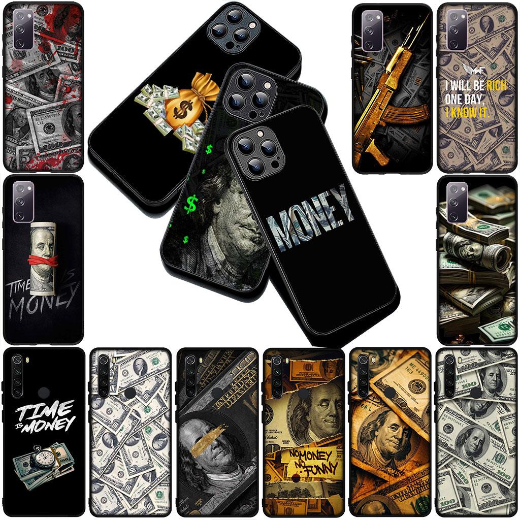 Money 100 D-Dollars 1 Phone Cover Soft Case for Samsung Galaxy S10 S8 S9 Plus A33 A34 A31 70 A71 A72 Note 20 9 8 S10E Casing