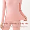 FENTENGCARE Women's Thickened Slim-Fit Thermal Underwear Set with Wool & Silk