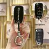 Hyundai Key Case for Elantra, Verna, Santa Fe, Mistra - Protective Shell with Buckle, Suitable for 20 Models