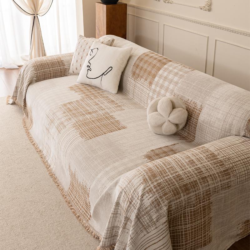 

Full Protection Luxury Sofa Cover Waterproof & Cat Proof Chenille Slipcover for 2/3/4 Seater Couch 180x130cm