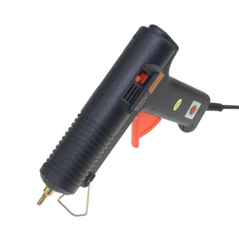 Tavná lepicí pistole 20W/25W/60W/100W/120W Nástroj na opravu spínače regulace teploty s 10 kusy 7mm / 11mm lepicích tyčinek