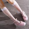 Love Heart Girls Gift Ultra-Thin Korean Style Lolita Calf Socks Women Stockings Long Tube Hosiery