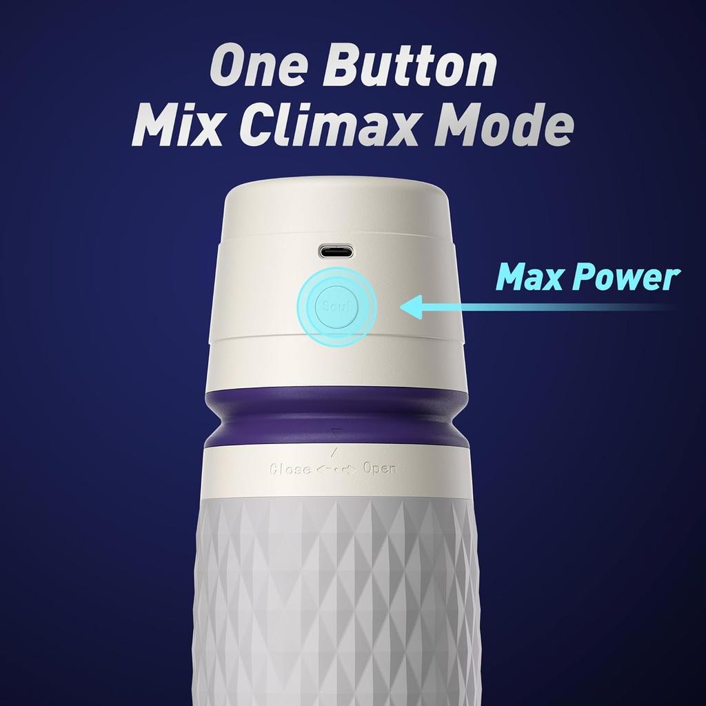 Sex Toys for Men Male Masturbator - Male Sex Toy Penis Pump with 3 Suctions 4 Vibrations with 3D Sleeve Hands Free Masturbators Blowjob Adult Toys