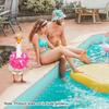 Porch Goose Summer Costume Decorative Lawn Goose Statue Clothes Funny Goose Clothing with Sunglasses for Holiday Garden Lawn