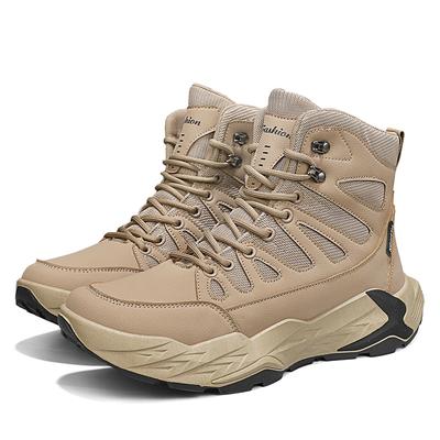 Herbst Winter High Top Taktische Stiefel Outdoor Klettern Trainingsschuhe Herren Wandern Camping Ultraleicht Atmungsaktive Stiefeletten Neu