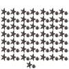 Star Shape Rivet Crafts Stud Button Zinc Alloy Rivet for Shoes Bags Clothing Decoration