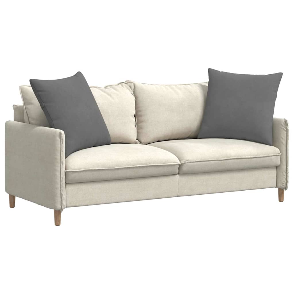 Sofa Cushions 2 Pieces Dark Grey 60 X 60 Cm Fabric