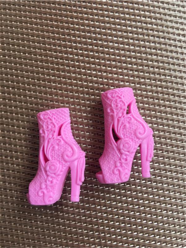 Princess Doll Shoes for 1/6 Dolls Fashion Female Doll High-heels Casual Shoes Dolls Accessories