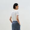 LESS 2025 Summer Round Neck Short Sleeve T-Shirt