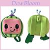 Adorable Mochila de Peluche Cocomelon Para Niños Con Material Suave Y Diseño Lindo