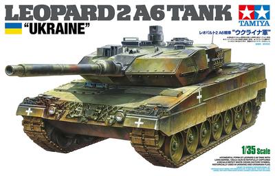 Tamiya Προϊόν Περιορισμένης Κλίμακας Ουκρανικός Στρατός Leopard 2A6 Πλαστικό Μοντέλο 25207 1/35