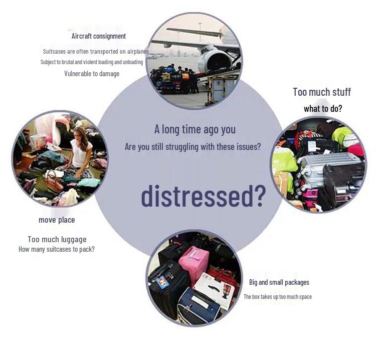 Geantă de mână pliabilă impermeabilă pentru călătorii, cu roți, pentru femei - Bagaj checked cu capacitate mare