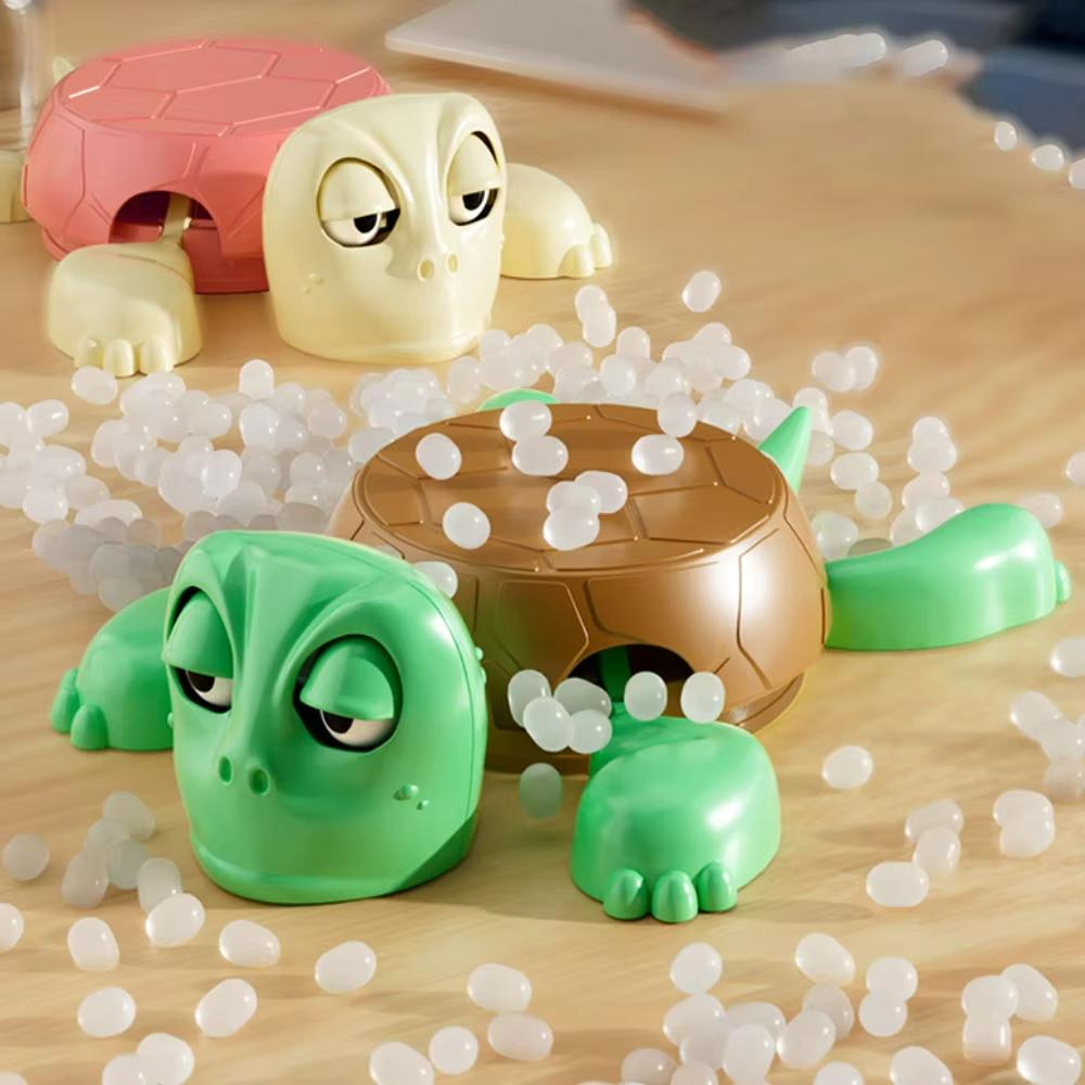 Creative Cartoon Coasters Turtle Coasters Creative And Funny Desktop Ornaments Turtle Press Glare Decompression Toys