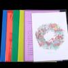 6 Color L Shaped Folder A 4 Plastic Folder Paper Clip Folder Presentation Folder for Protection File
