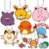 Pocket Monsters Acrylic Cartoon Cute Anime Jigglypuff Squirtle Gardevoir Gengar Q Version Keychain Pendant Decoration Jewelry