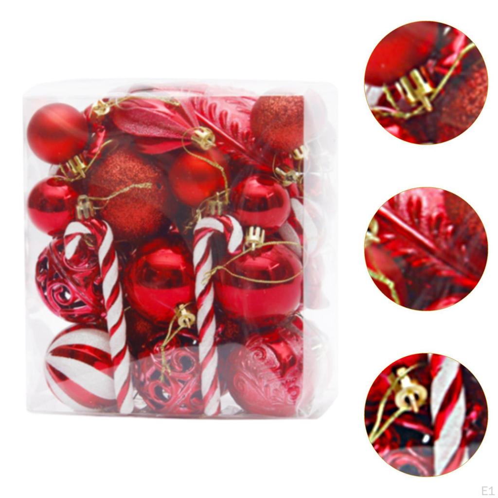 40 Christmas Ornaments for Tree Hanging Decorations Home Cafe Events
